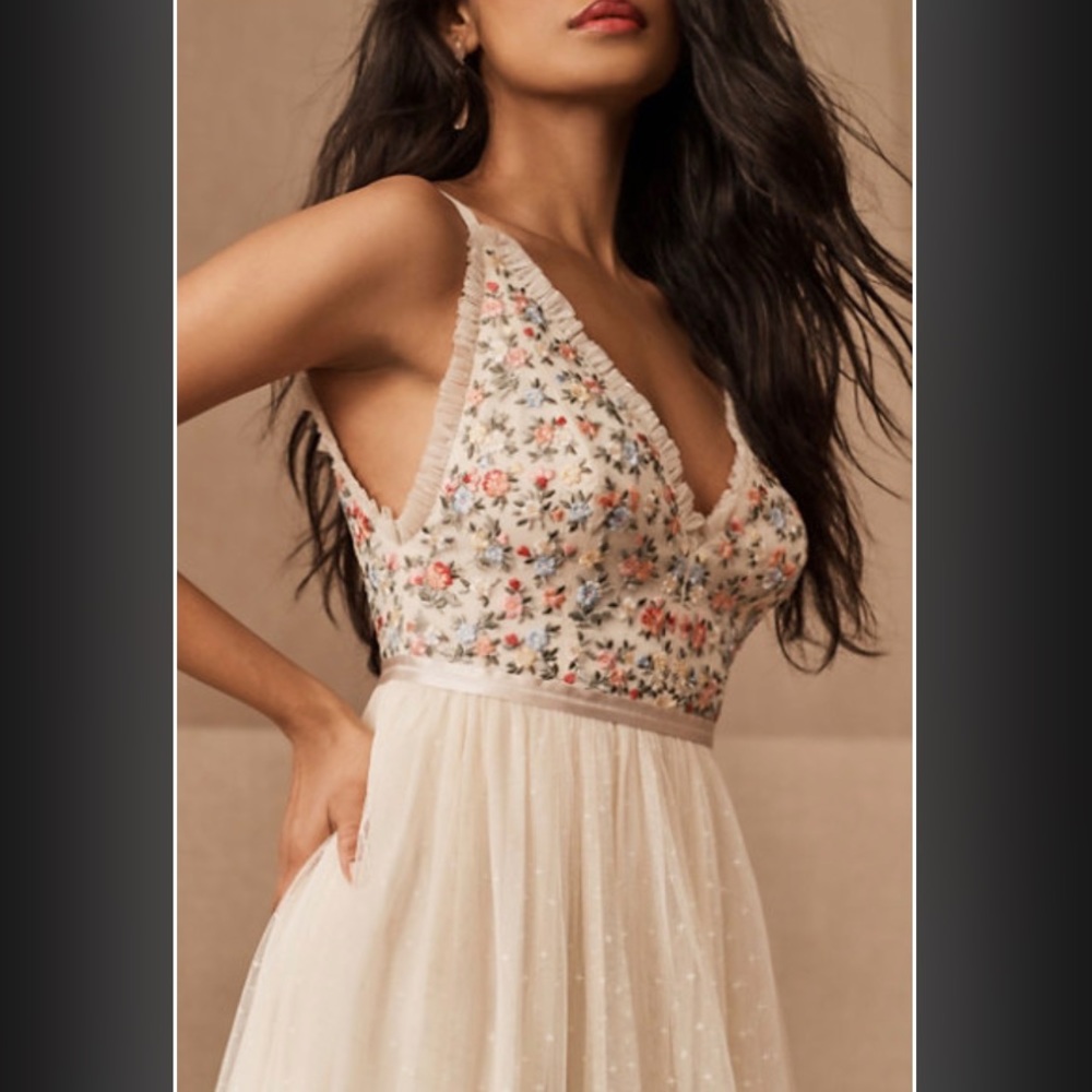 Needle & Thread Lovell Ditsy Bodice Cami Dress